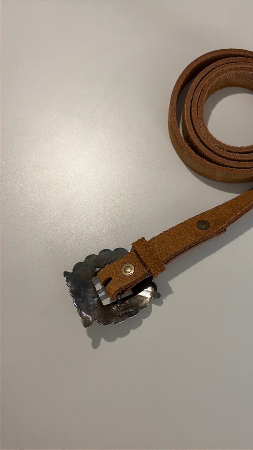 캐피탈 젬스톤 스웨이드 벨트 상품이미지2