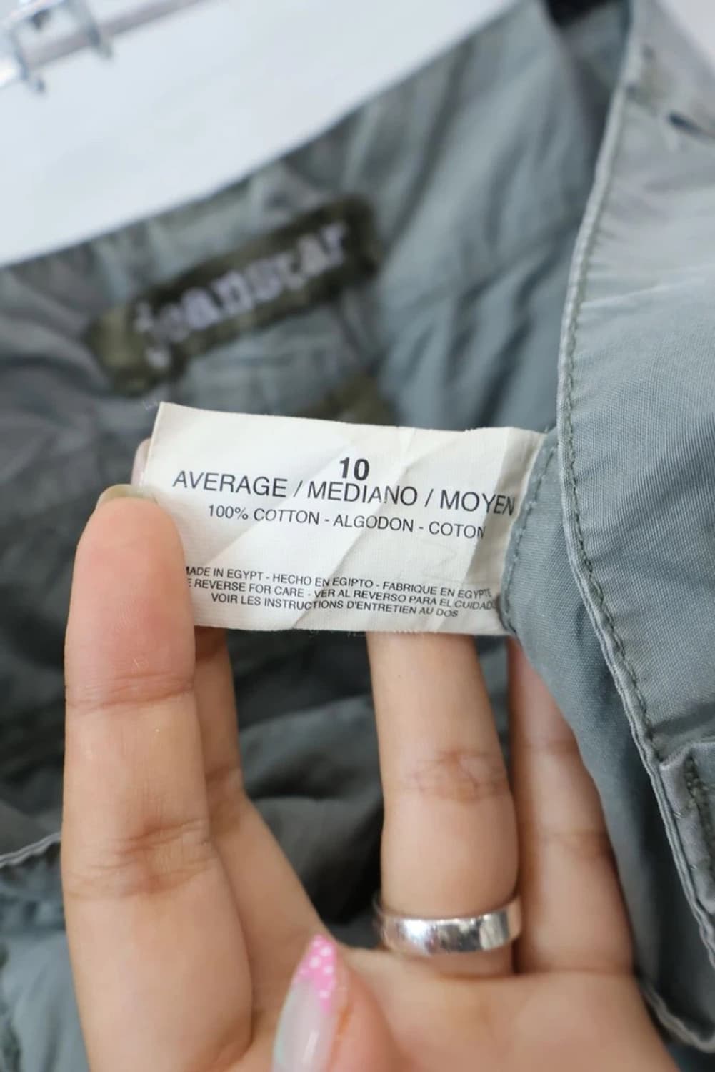 Jeanstar Grey Cotton Bermuda Shorts 상품이미지8