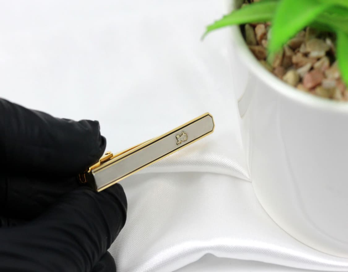 셀린느 A등급 5cm 명품 넥타이핀 빈티지 상품이미지4