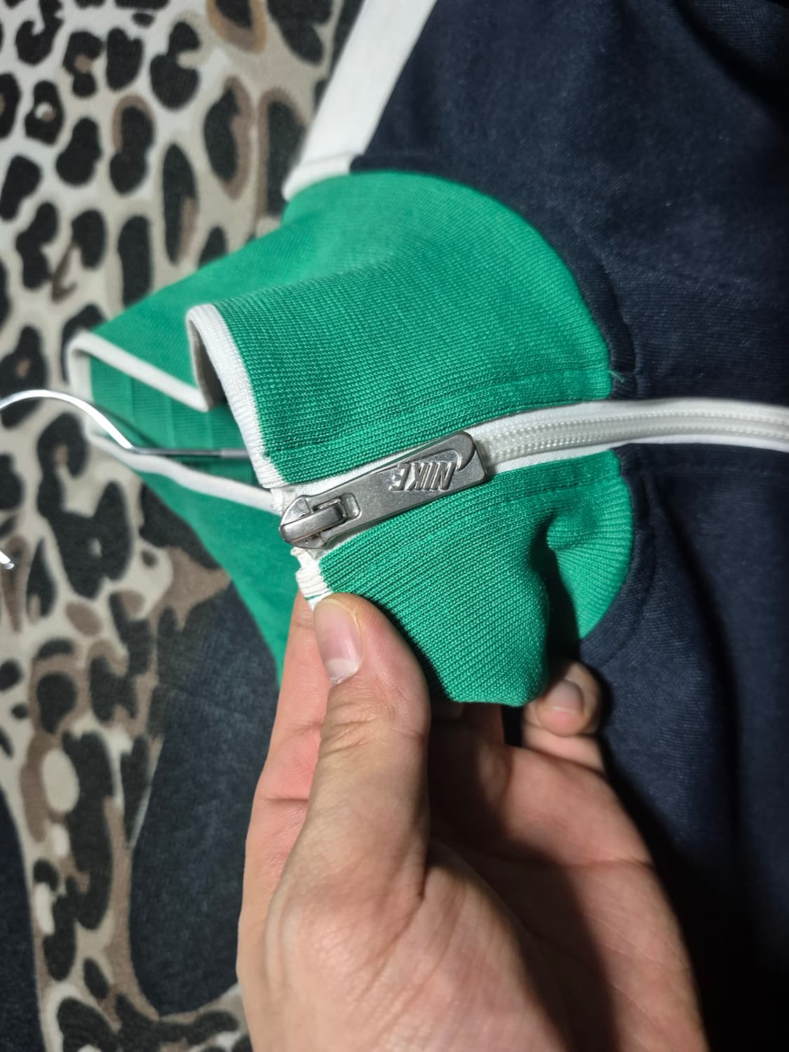 (스다 마사키 착용)00's 나이키 빈티지 N98 트랙탑 져지 그린 L 상품이미지2