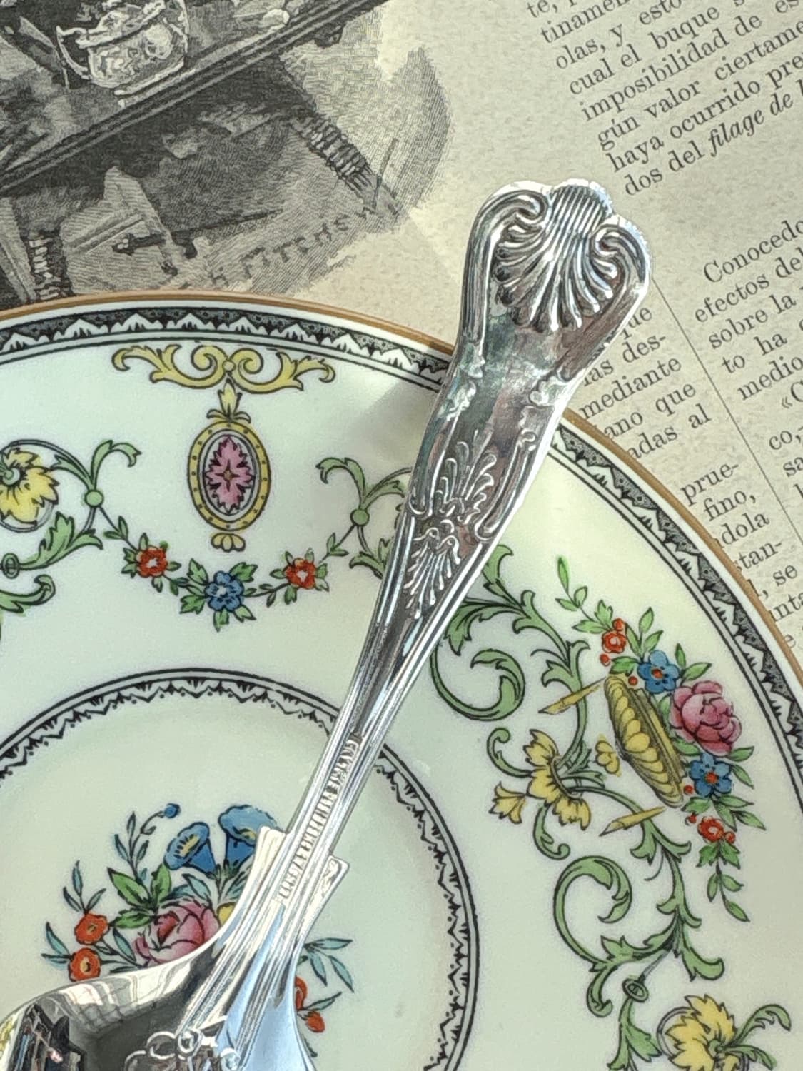 영국 셰필드 Kings pattern 실버플레이트 미니 소스 레이들 상품이미지3