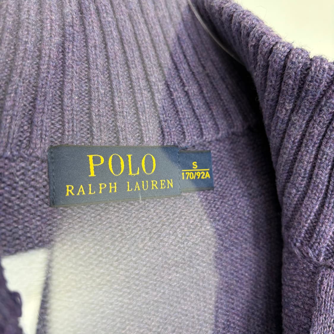 폴로 랄프로렌 하프집 니트 티셔츠 상품이미지3