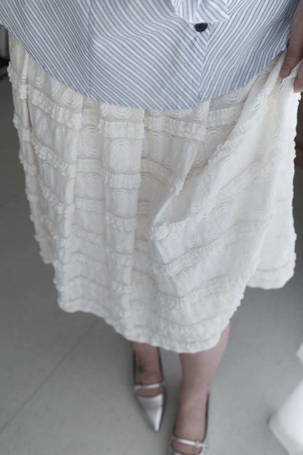 frill smoke skirt  상품이미지8