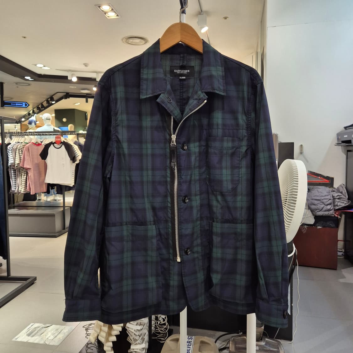 이스트로그 배틀필드 자켓 블랙워치 판매 상품이미지1