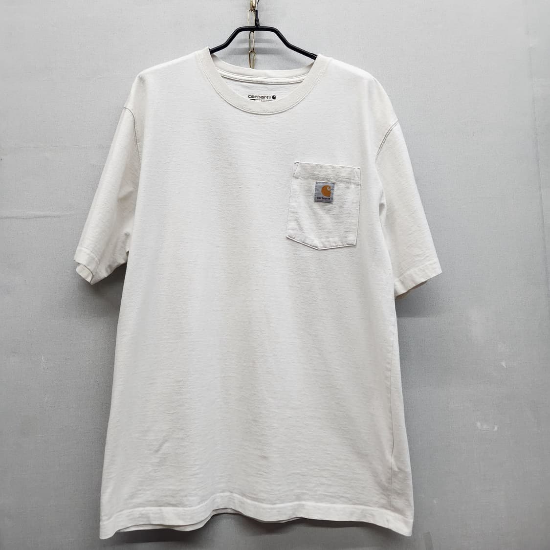 칼하트 원포켓 로고 반팔티 M(L) 상품이미지1