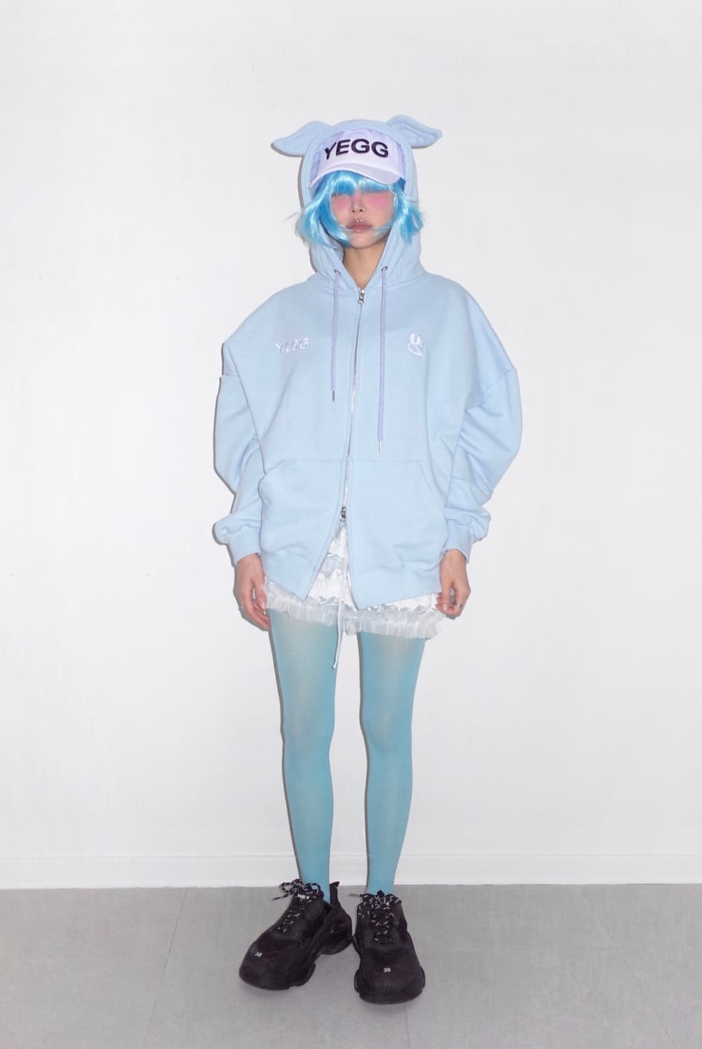 예그 윙 후디 스카이블루 상품이미지2