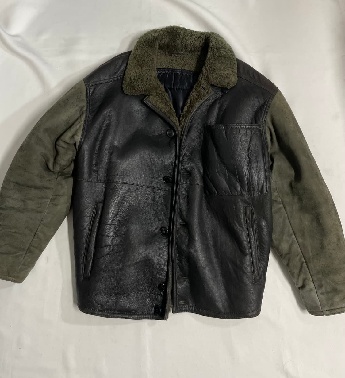 80‘s 지안프랑코 페레 램스킨 무스탕 상품이미지5