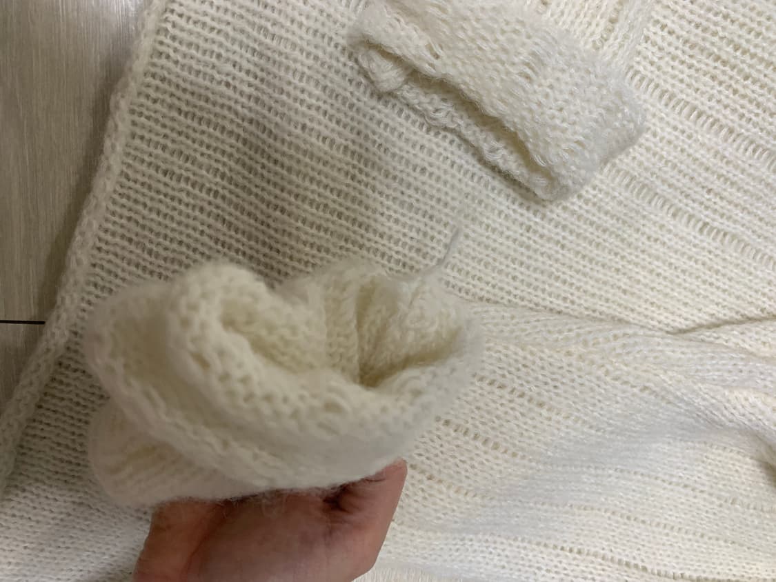 한소희 레이어드 홀터 니트 상품이미지6