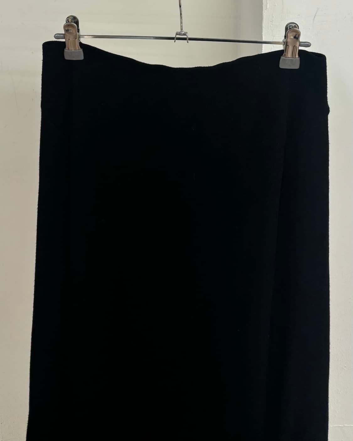 엠엠식스 블랙 롱 스커트 상품이미지2