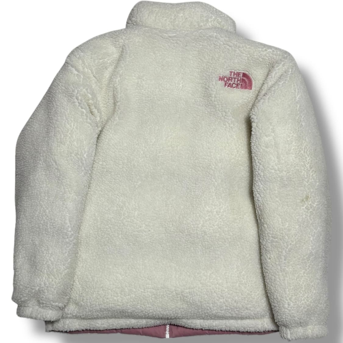 The North Face 여성용 핑크 뽀글이 패딩 상품이미지4