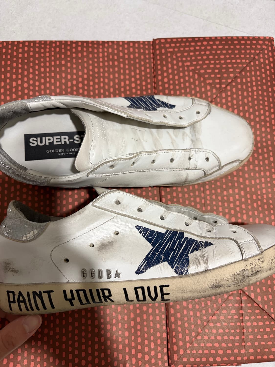 골든구스 매장정품 시즌한정 모델 스니커즈 38 상품이미지1