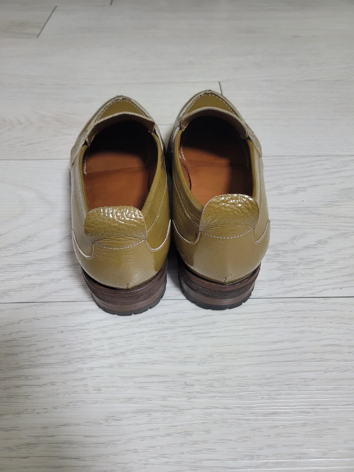 이태리 명품 트루사르디 에나멜 페니 로퍼 36 (235) 상품이미지5