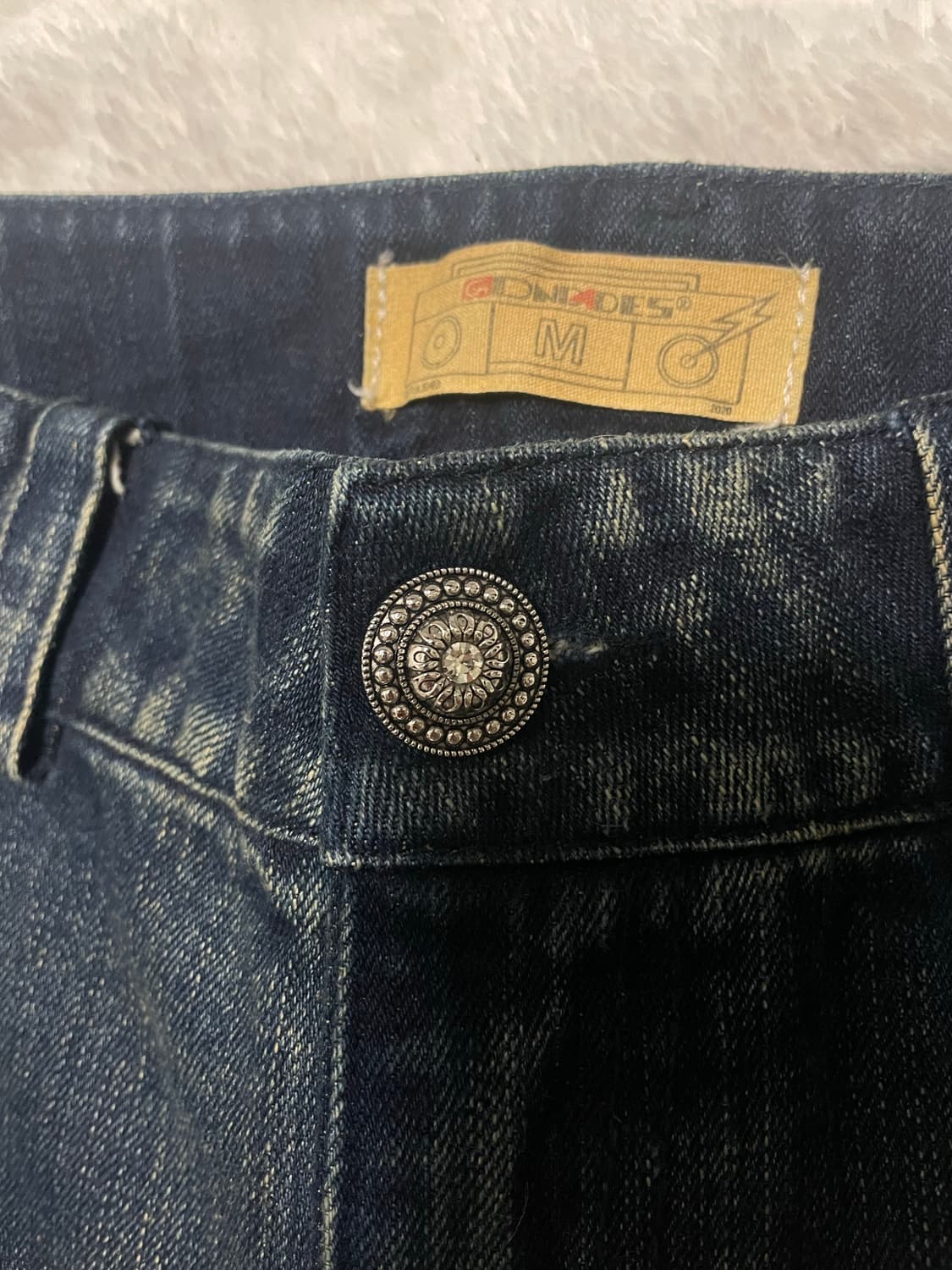 비엑세스 프린팅 데님 팬츠 상품이미지4