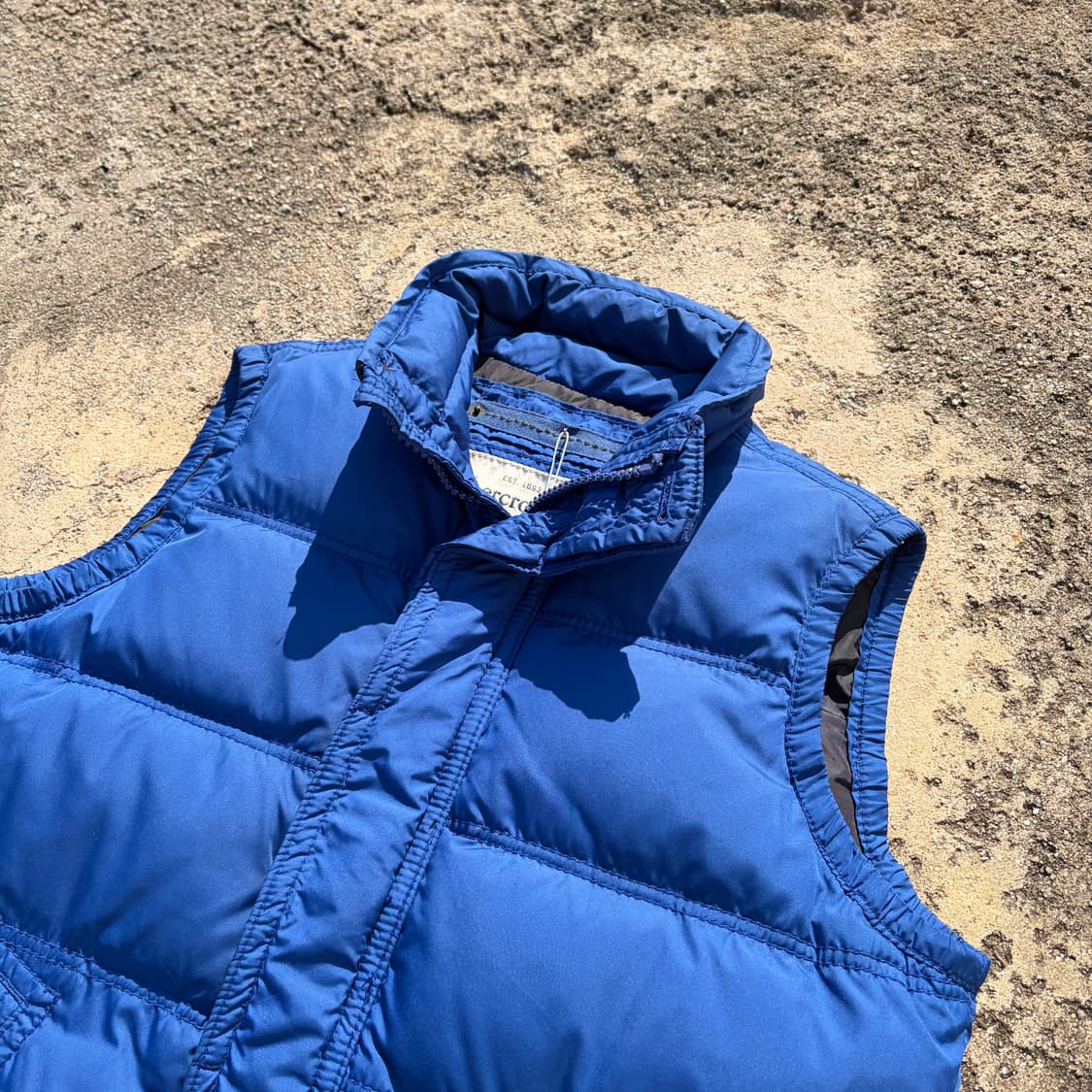 아베크롬비 빈티지 구스다운 베스트패딩 M 상품이미지2