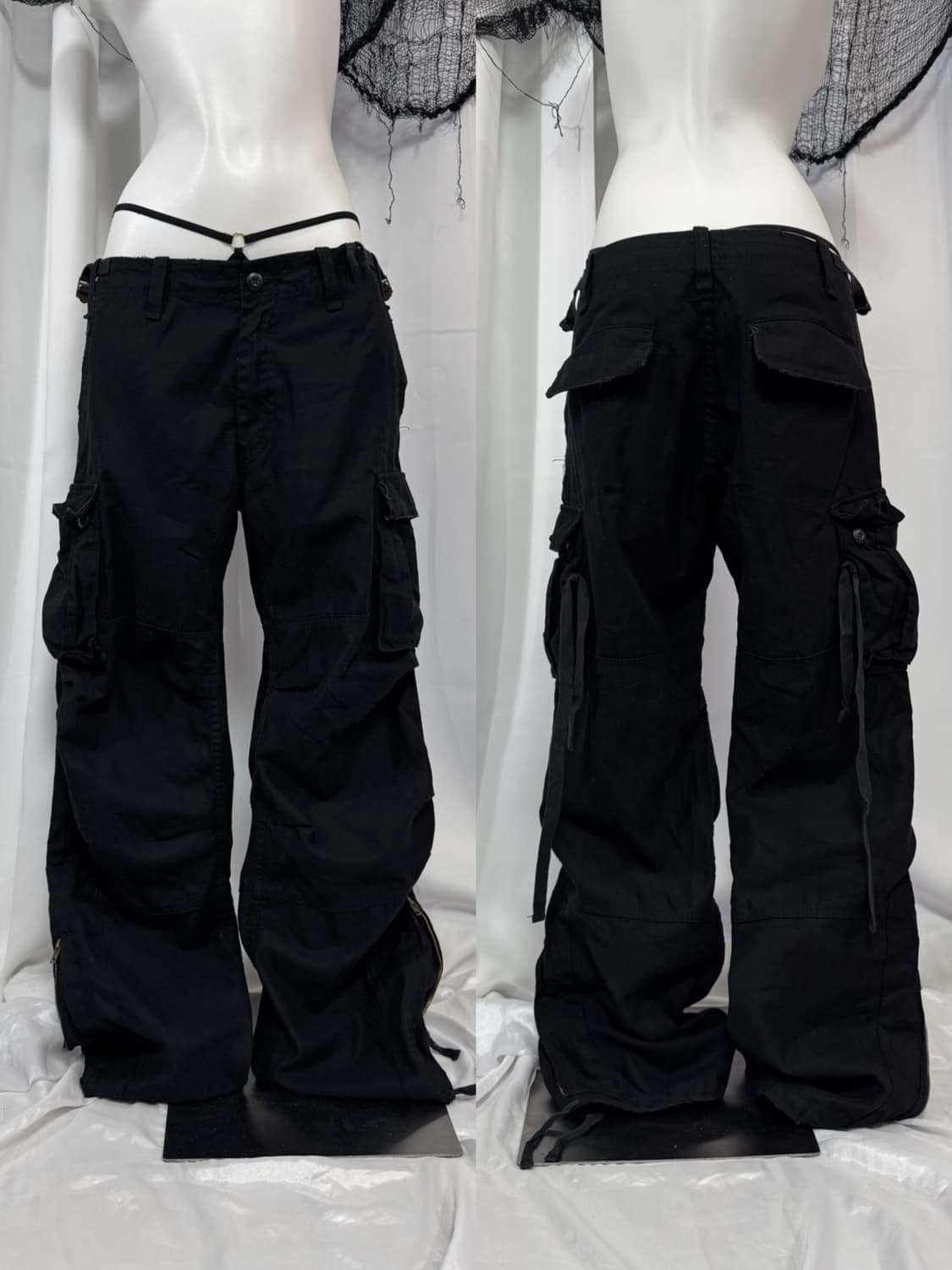 black cargo pants 상품이미지1