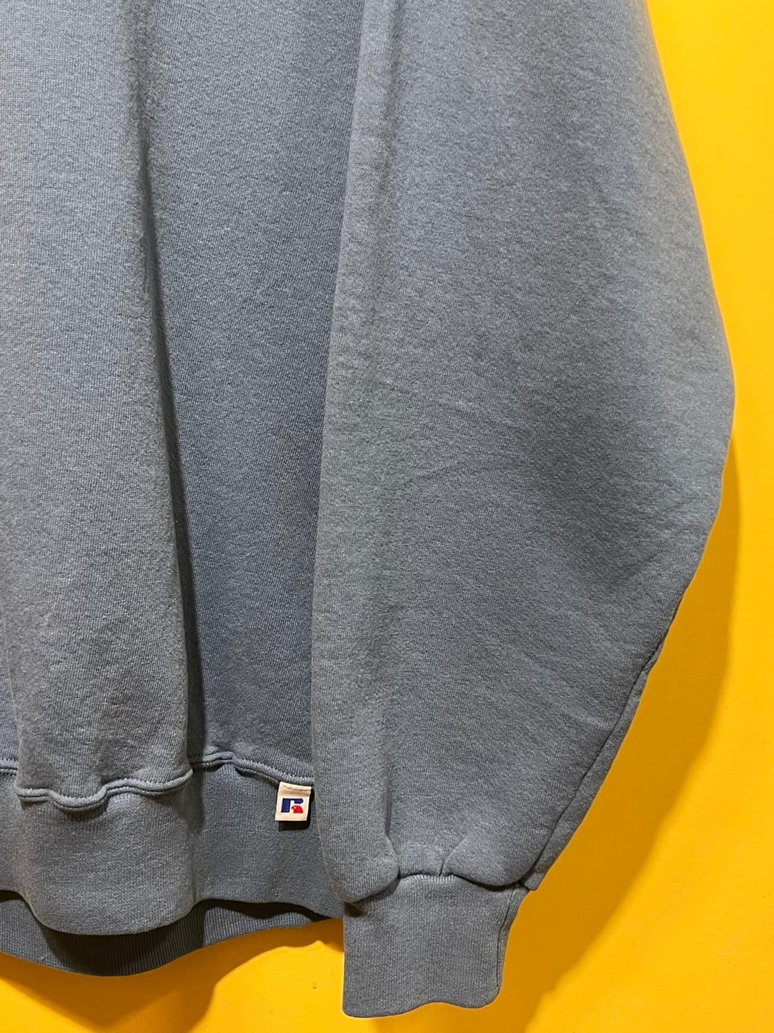 90s [XL] 러셀 빈티지 맨투맨 Tall Fit 그레이블루 상품이미지5