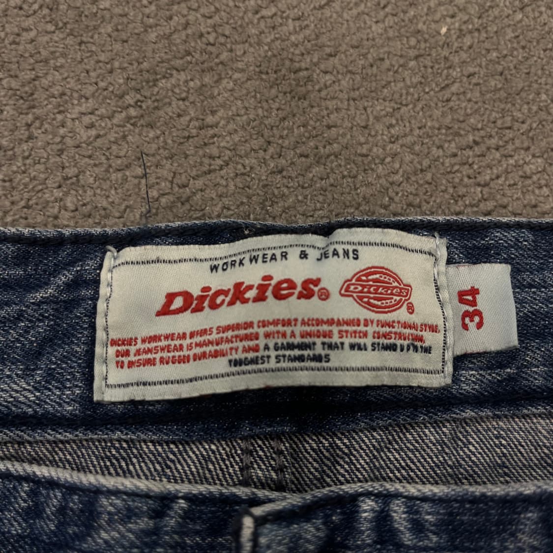 34 디키즈 워싱 데님 팬츠 상품이미지7