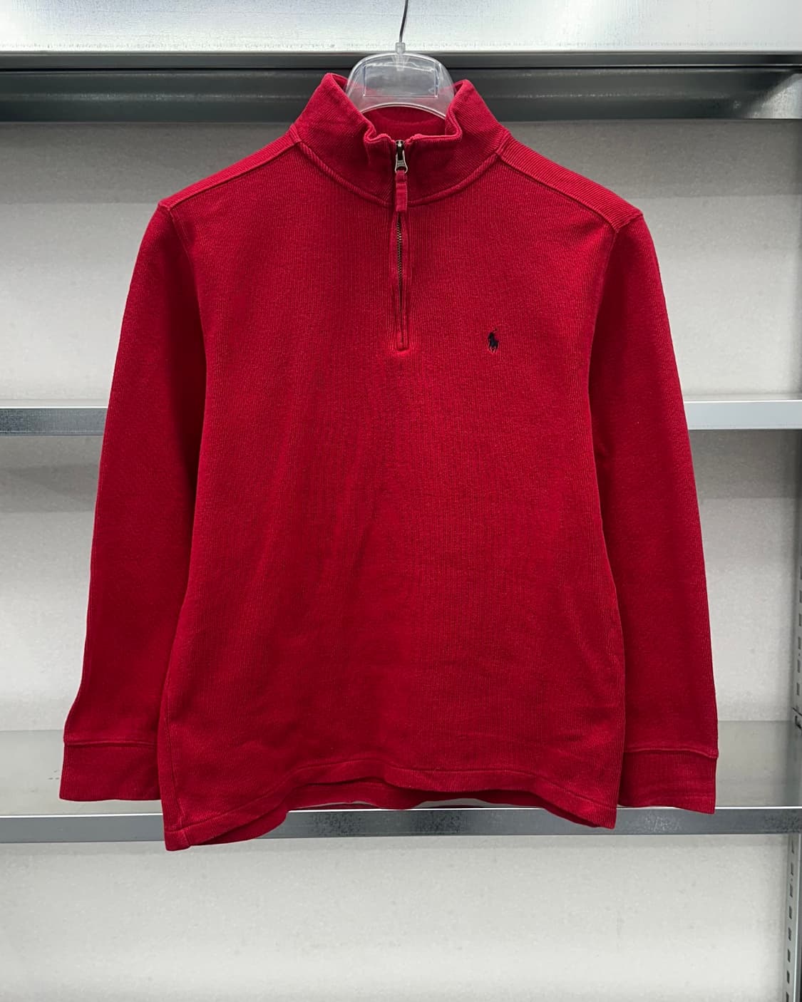 (WOMEN)폴로 반집업 스웨터-M1425 상품이미지2