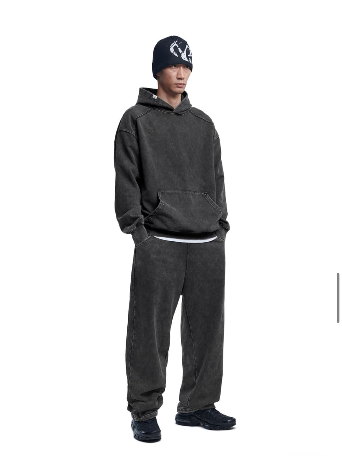 노매뉴얼 M.L SWEATPANTS - ASH BROWN M 상품이미지3