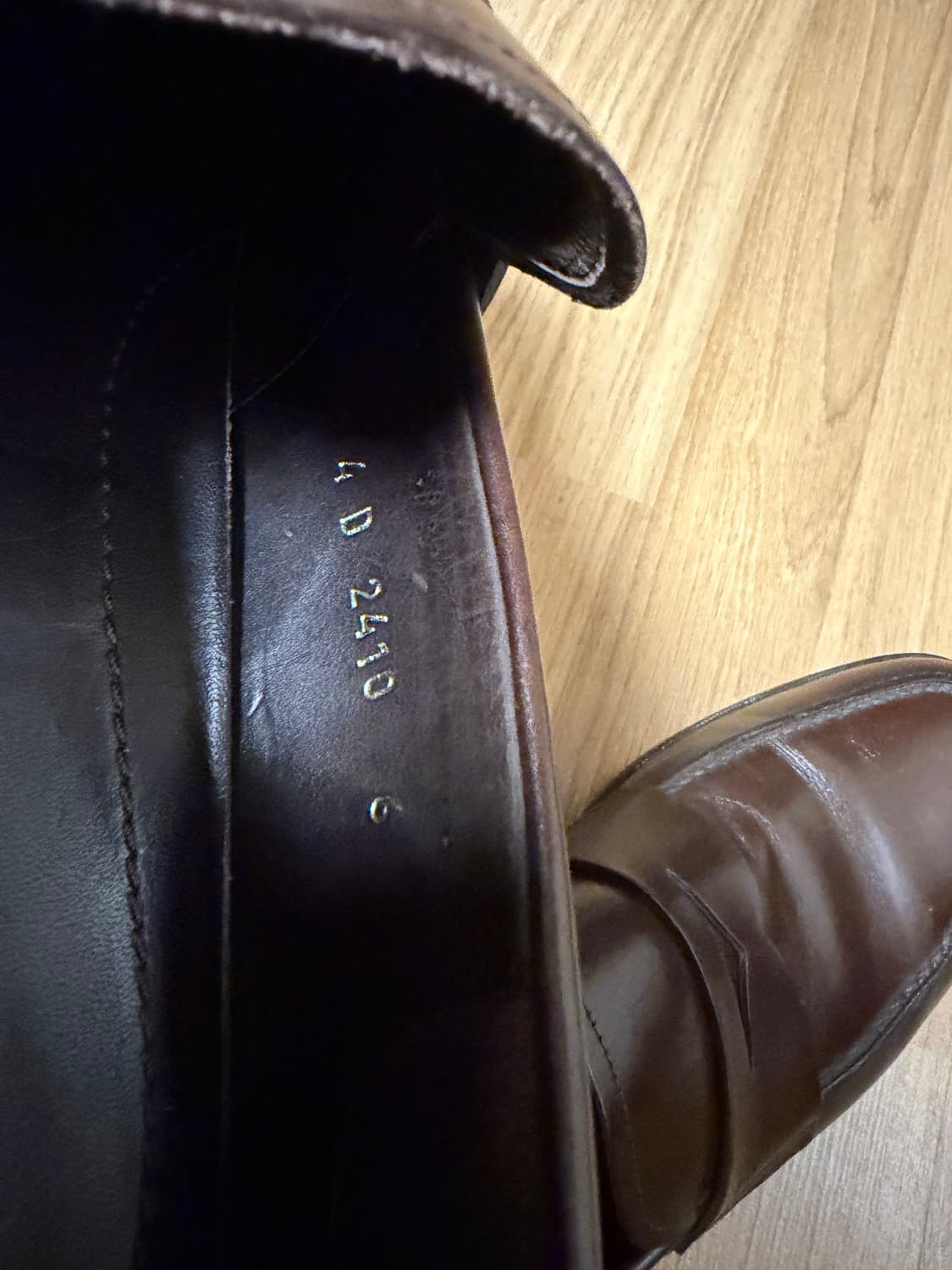 프라다 스포츠 다크브라운 로퍼 uk6 255-260  상품이미지4