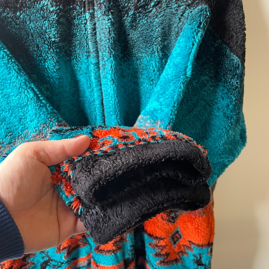 90s 네이티브 아메리칸 베어리지 플리스 자켓 상품이미지7