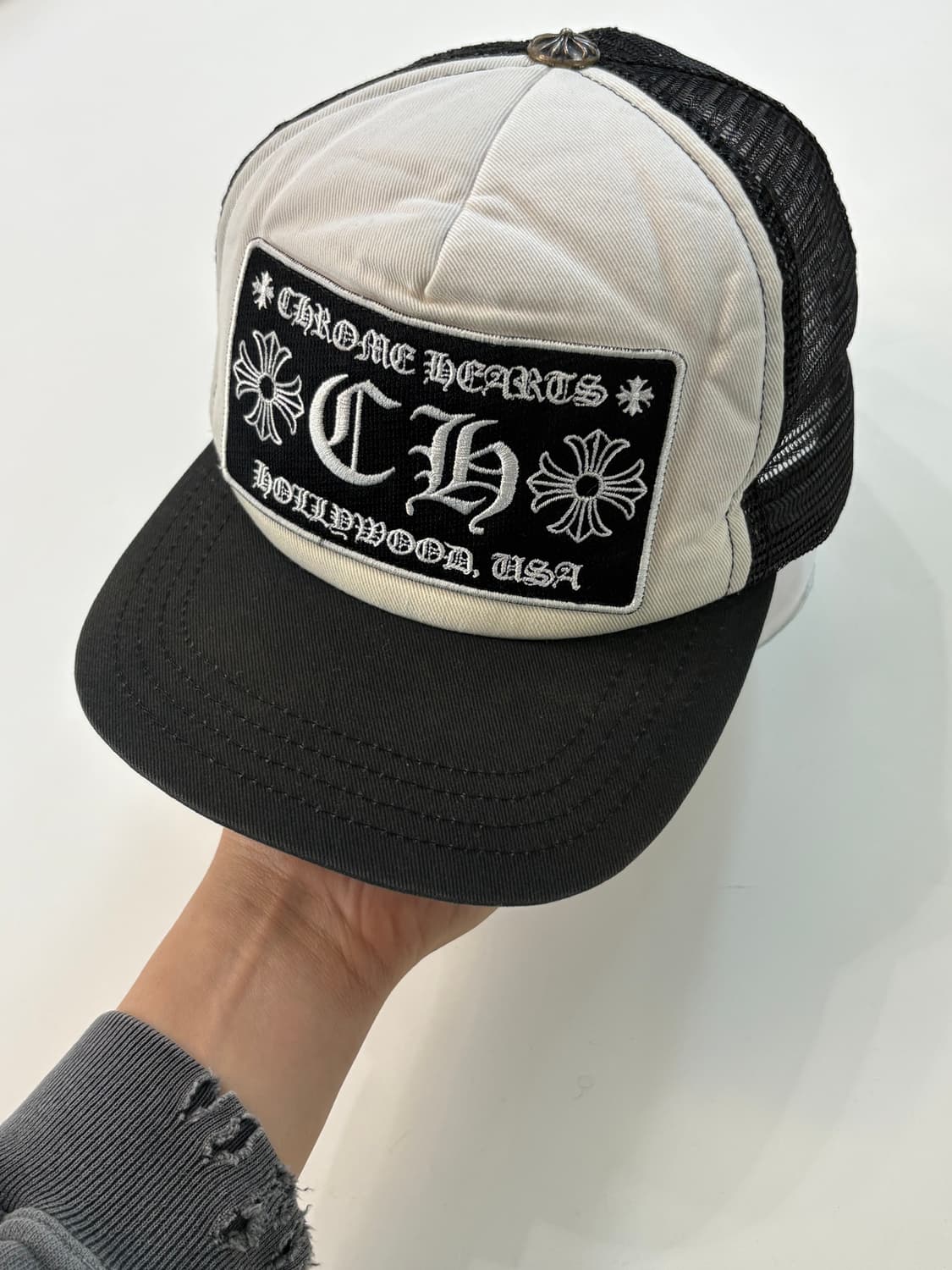 Chrome Hearts 크롬하츠 CH로고 트러커 캡 상품이미지3