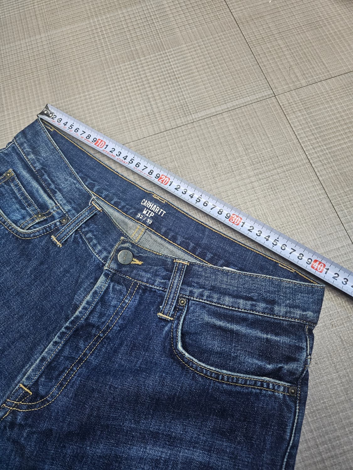 칼하트 워크 데님 청바지 상품이미지3