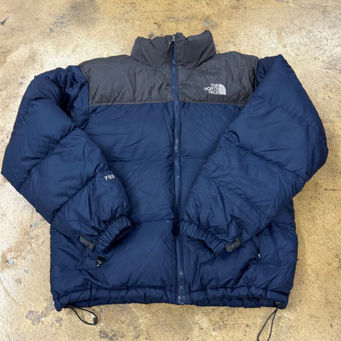노스페이스 네이비 눕시 패딩 상품이미지2