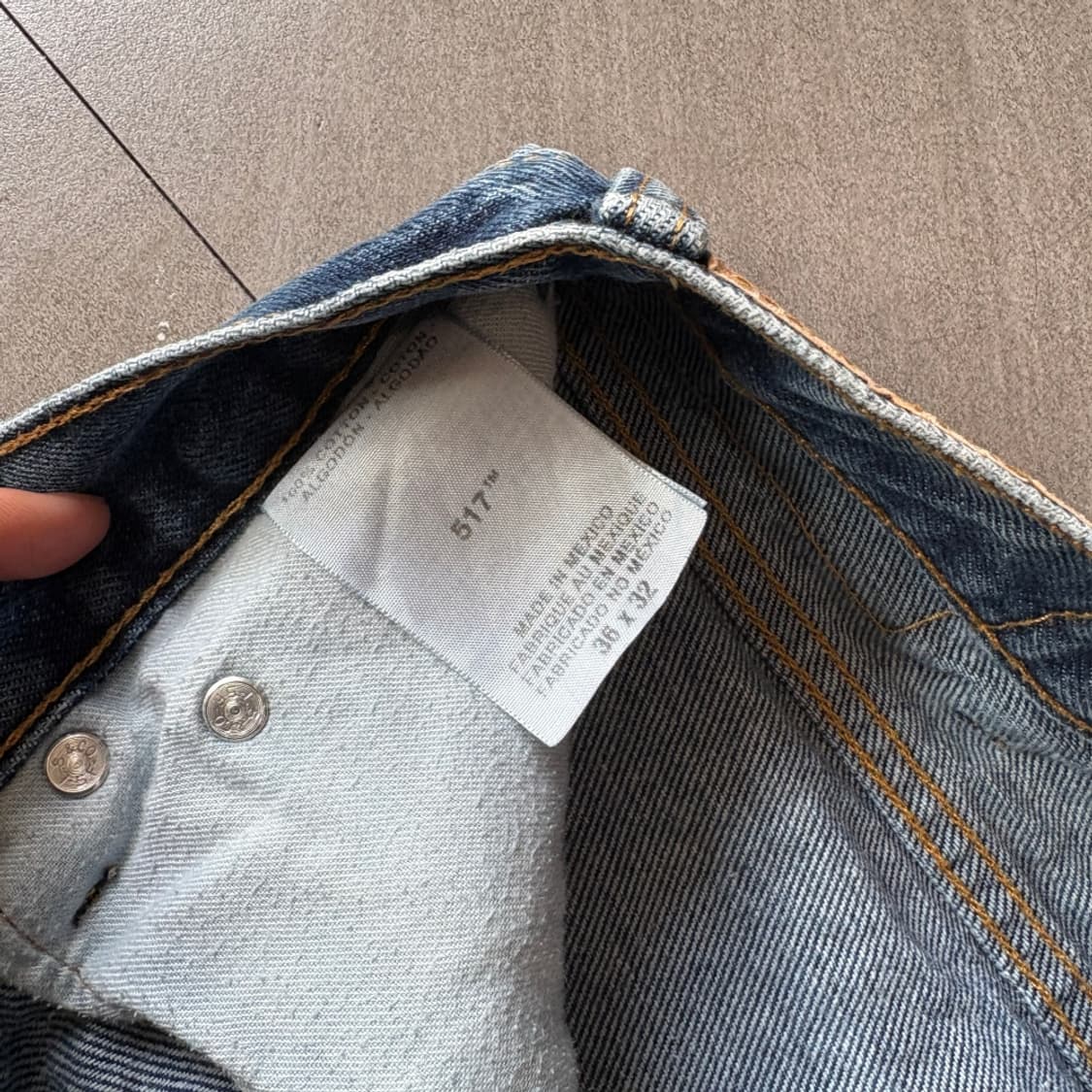 리바이스 정품 517 데님 팬츠 바지 상품이미지6