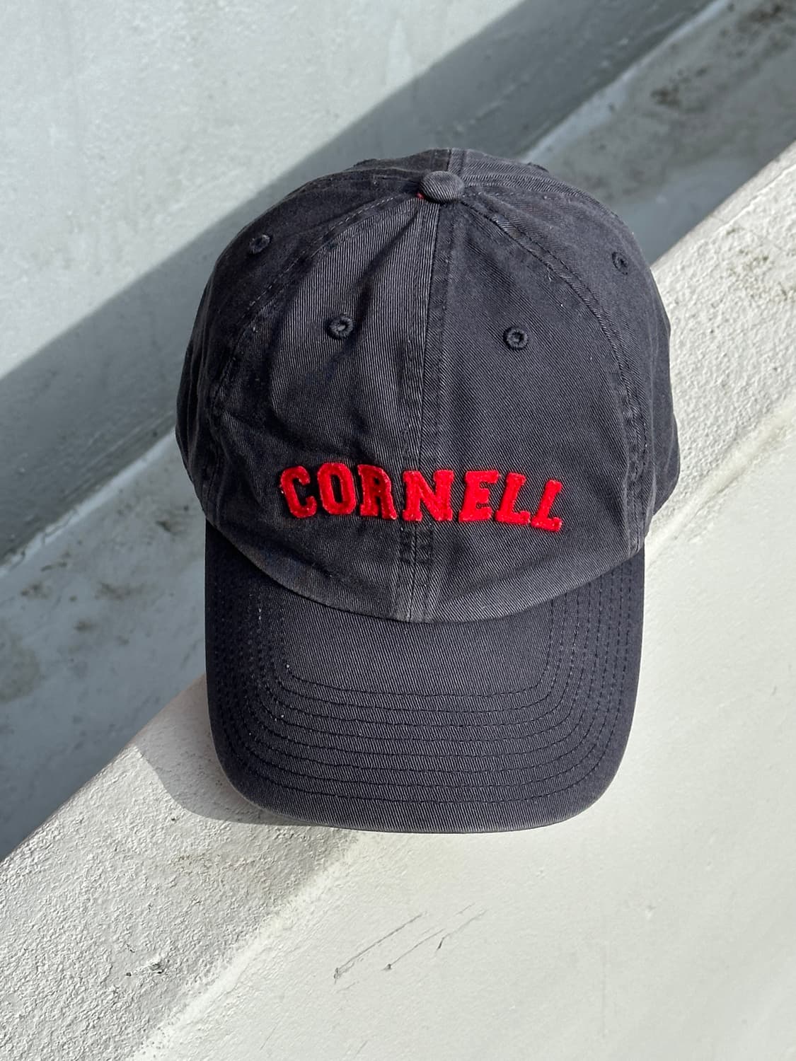[M-L] 빈티지 코넬대학교 로고 볼캡 모자 상품이미지1