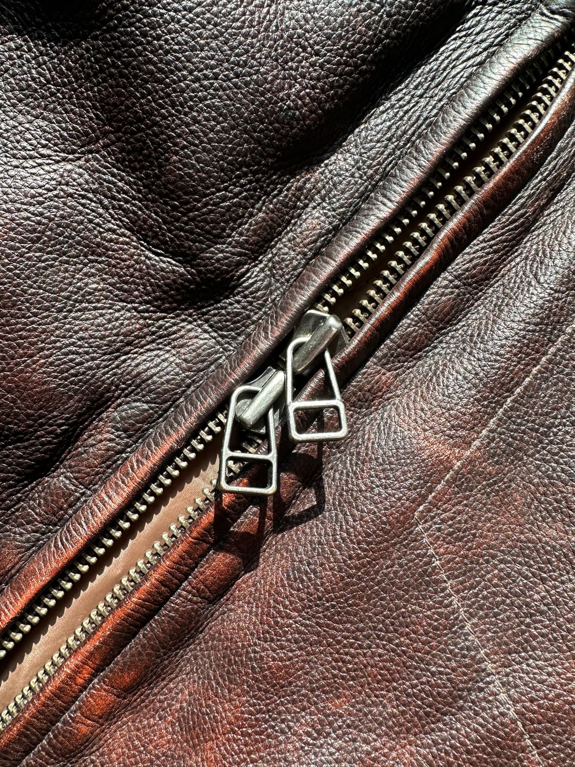 프리즘웍스 소가죽 자켓 상품이미지5