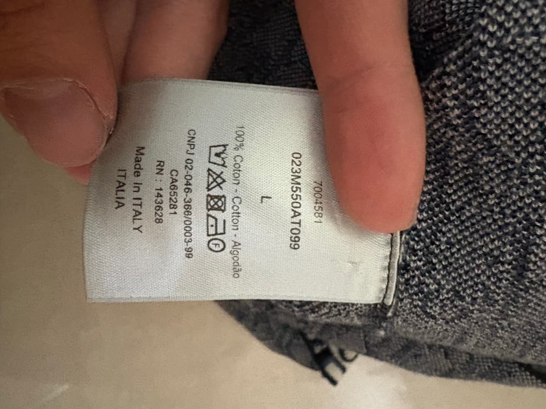 디올 오블리크 셔츠 L 상품이미지3