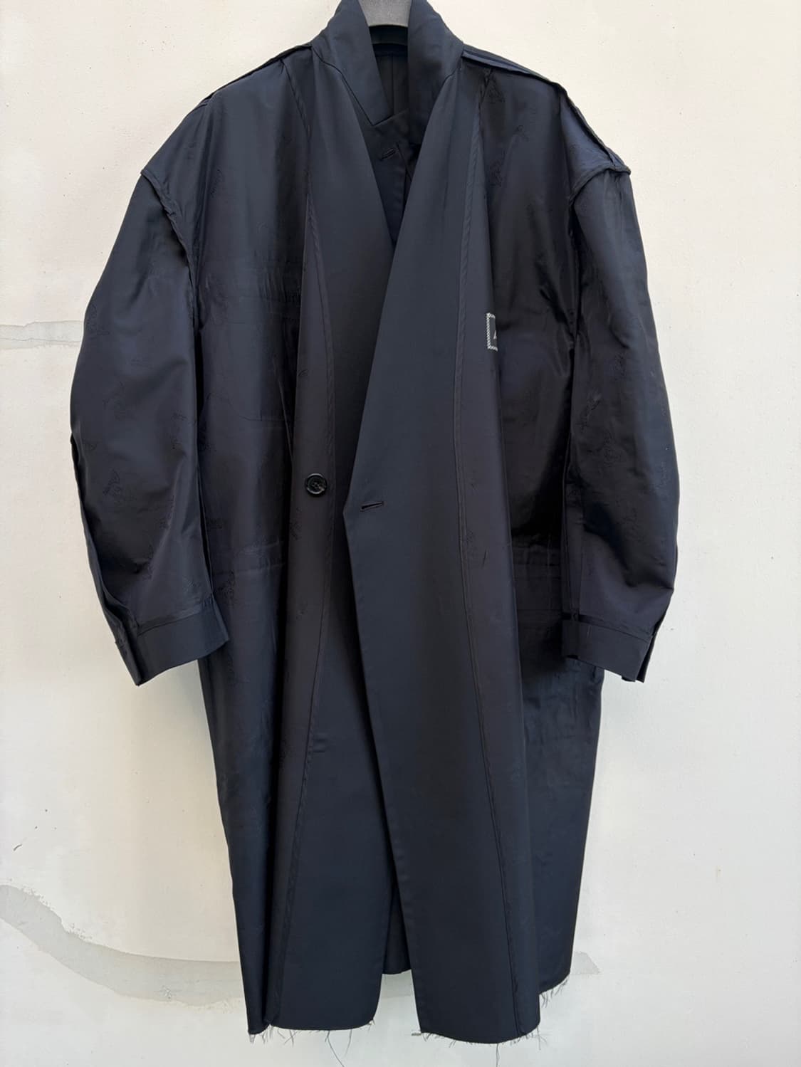 베트멍 x 브리오니 17FW 오버사이즈 더블브레스티드 코트 Brioni  상품이미지6