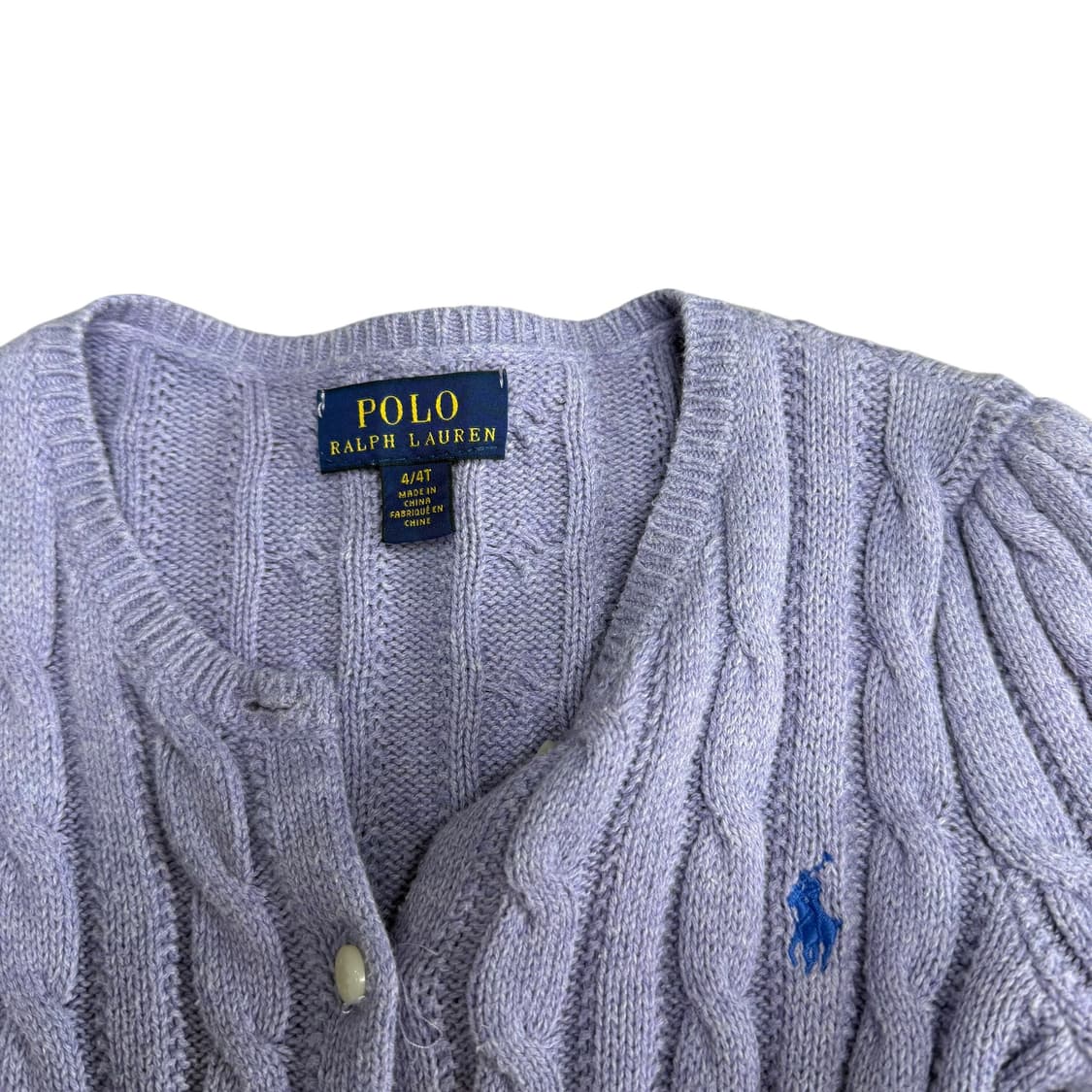 폴로 니트 가디건 상품이미지2