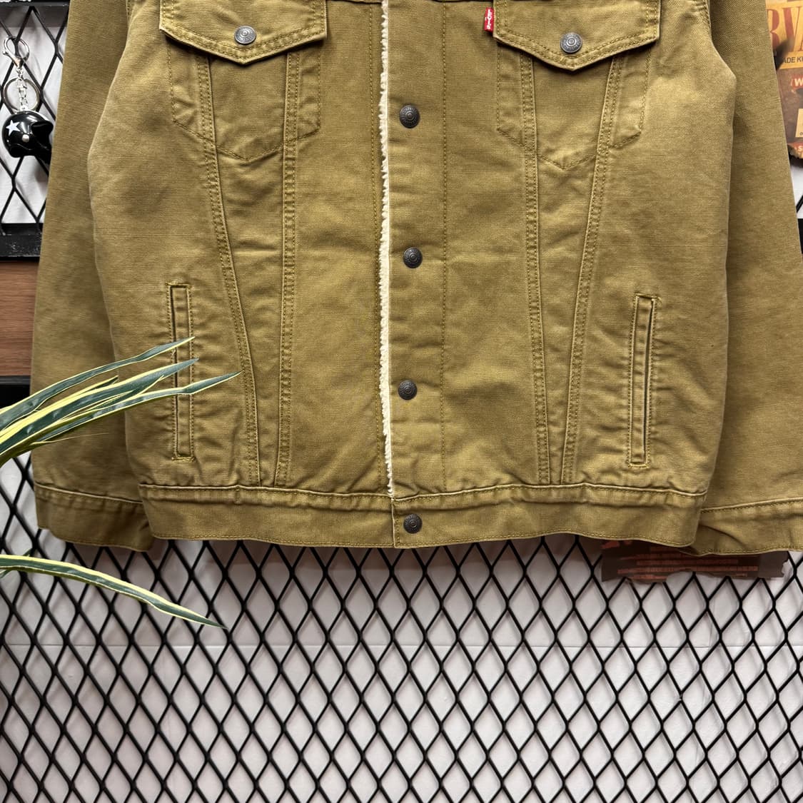 리바이스 타입 3 쉐르파 트러커 자켓 베이지 상품이미지4