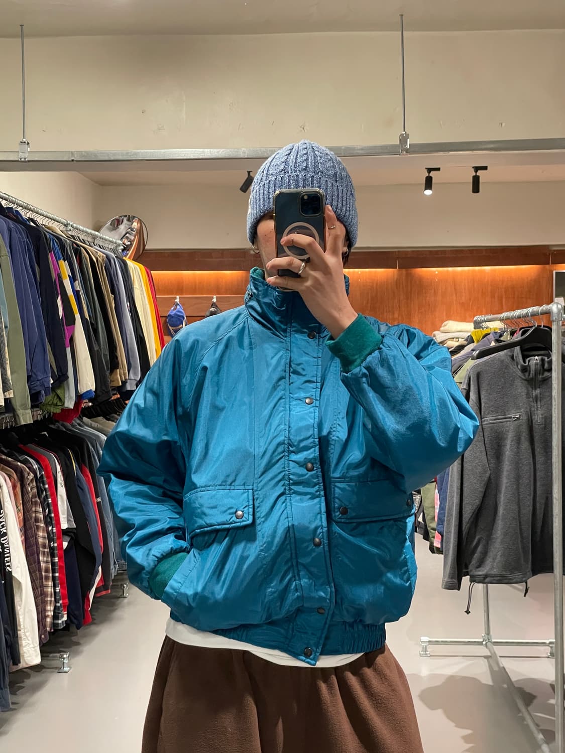 빈티지 나일론 점퍼   상품이미지6