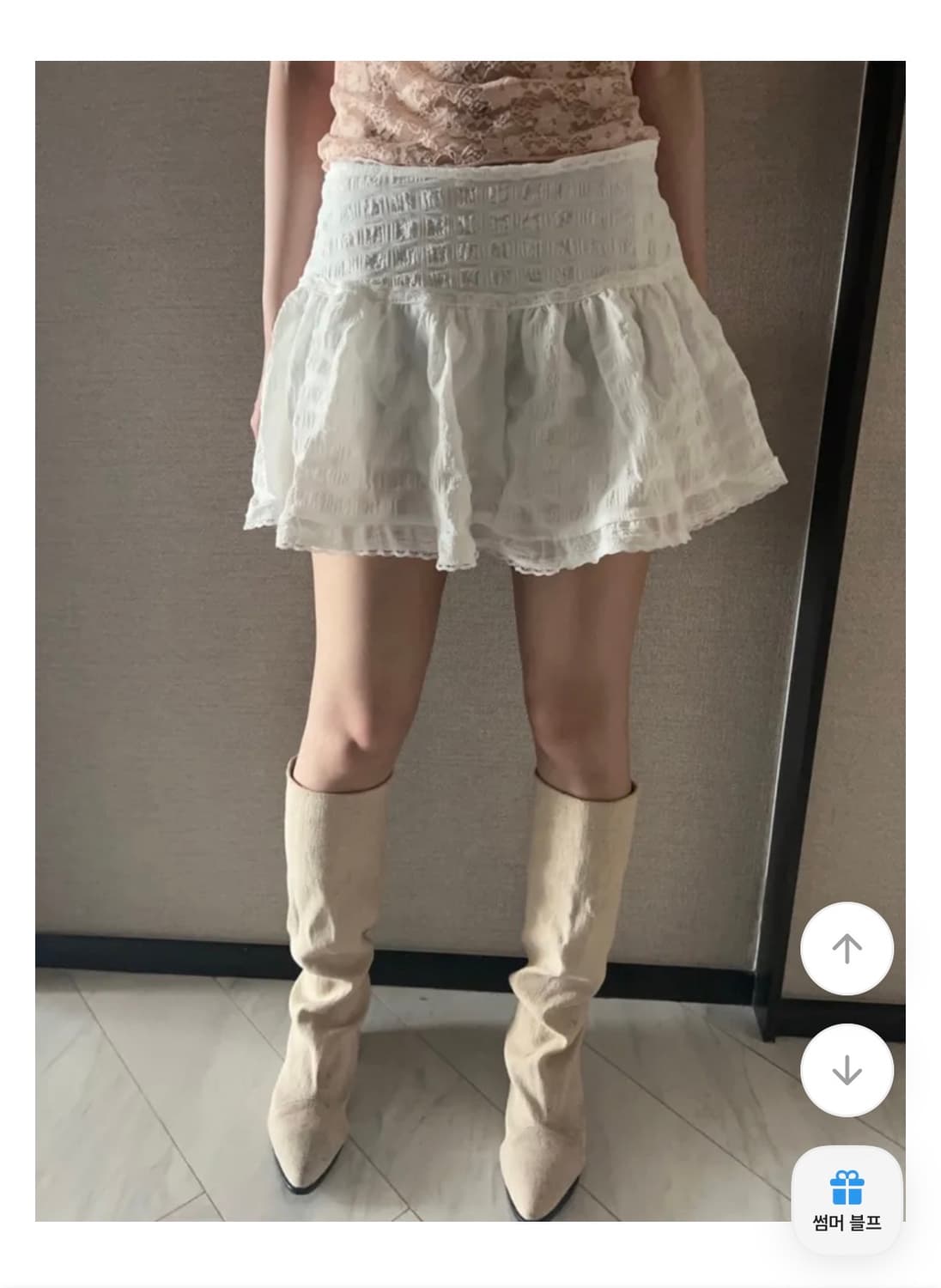 새상품) 옵텐소 린넨 부츠 상품이미지2