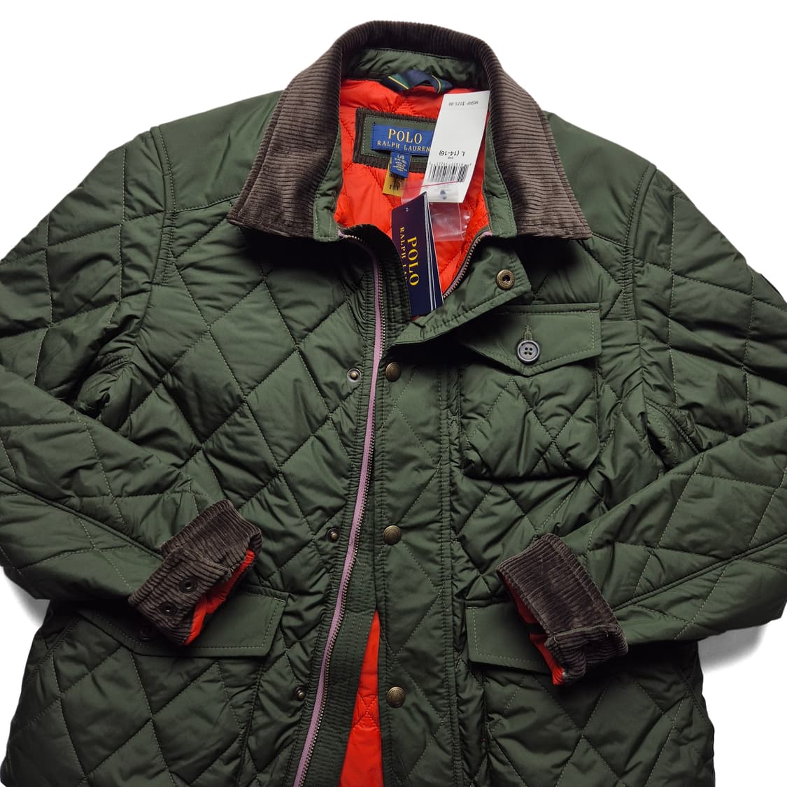 [새상품] [L(14-16)] 폴로 랄프로렌 퀄팅 자켓  상품이미지2