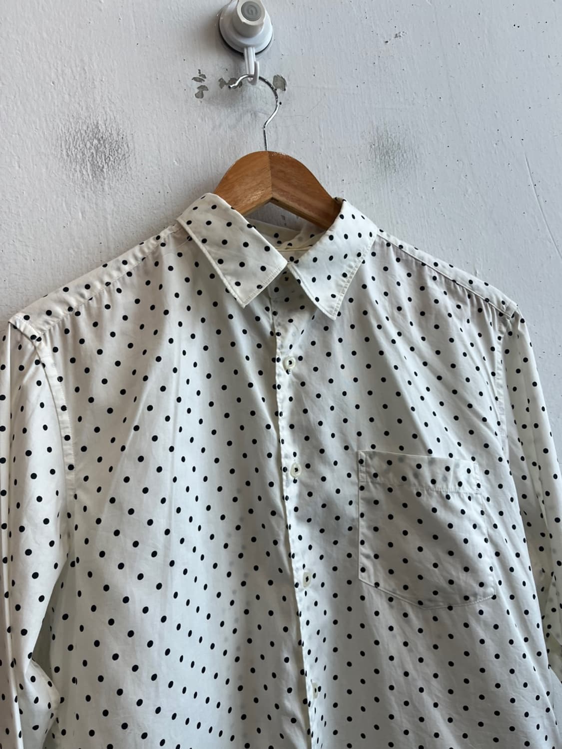 Comme Ca ism 도트 땡땡이 셔츠 상품이미지2