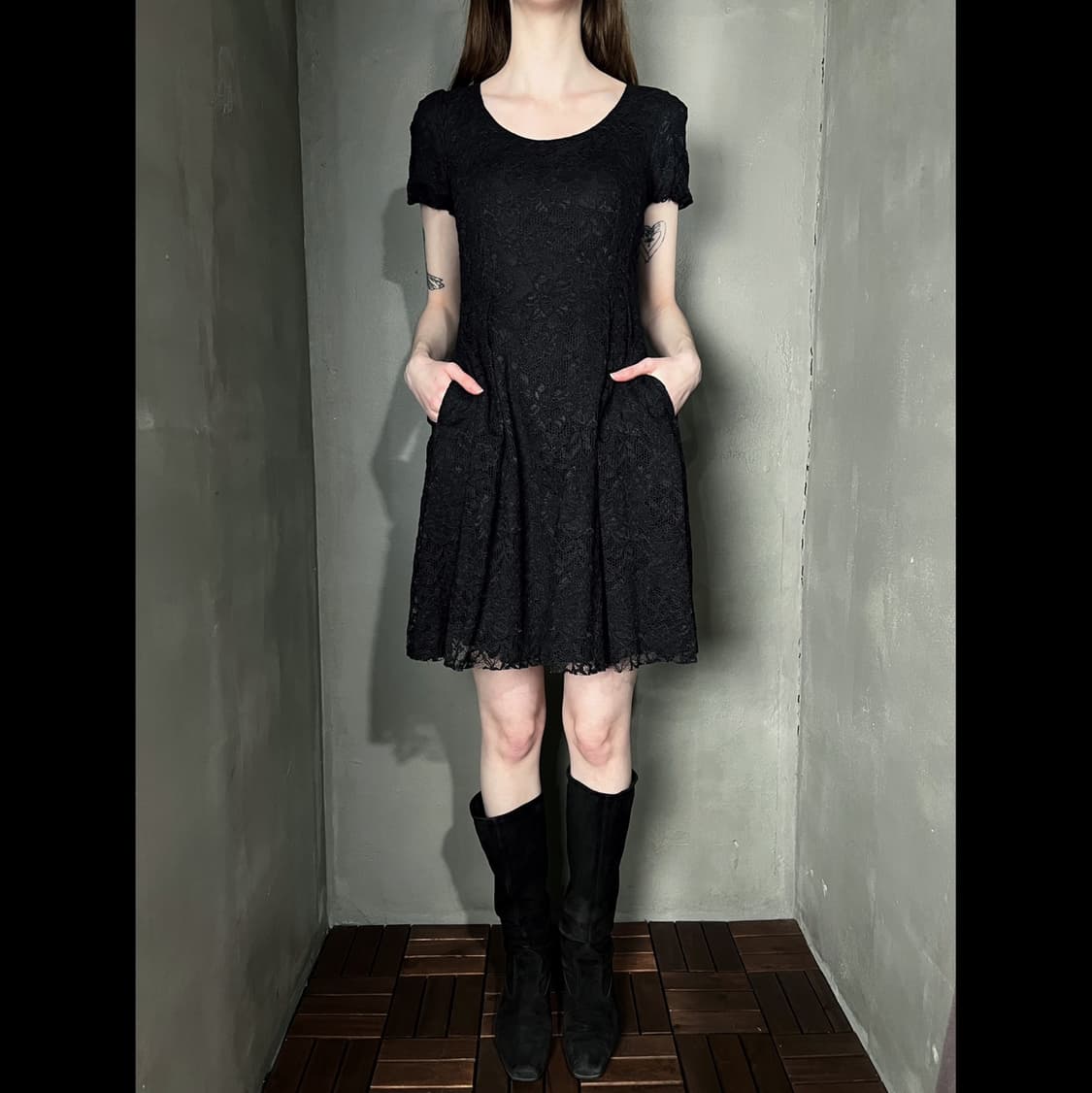 알렉산더 맥퀸 McQ 레이스 드레스 상품이미지3