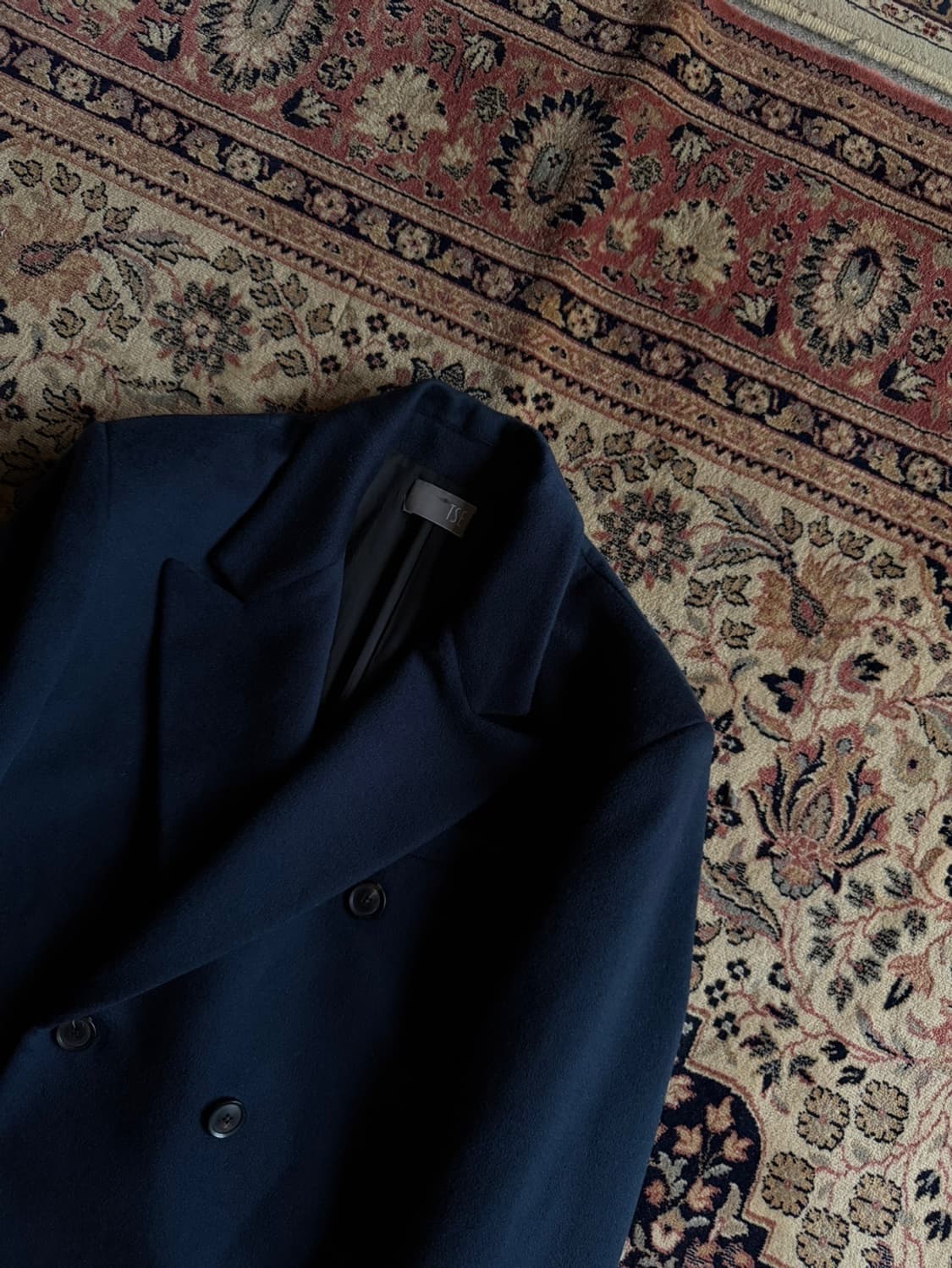 TSE 캐시미어 더블브레스티드 코트 남성100 상품이미지4