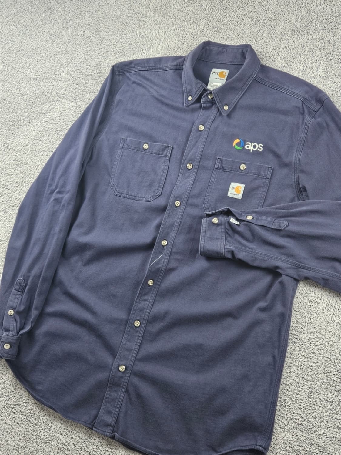FR 칼하트 버튼업 포켓 워크 셔츠 ( L ) / 11277 상품이미지6