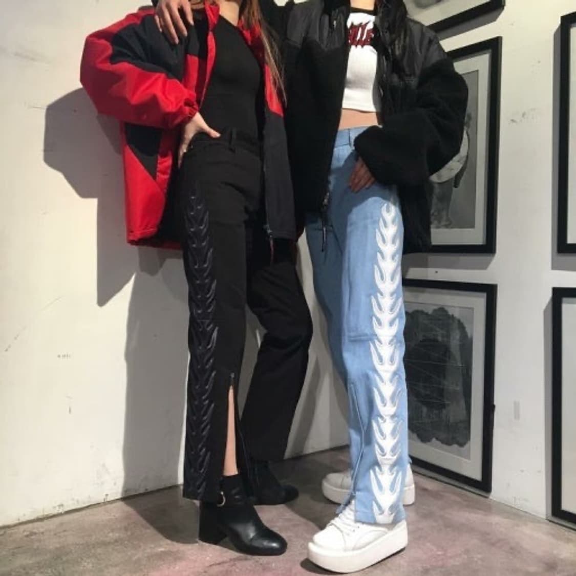 Mpq 플레임 데님 팬츠 상품이미지1