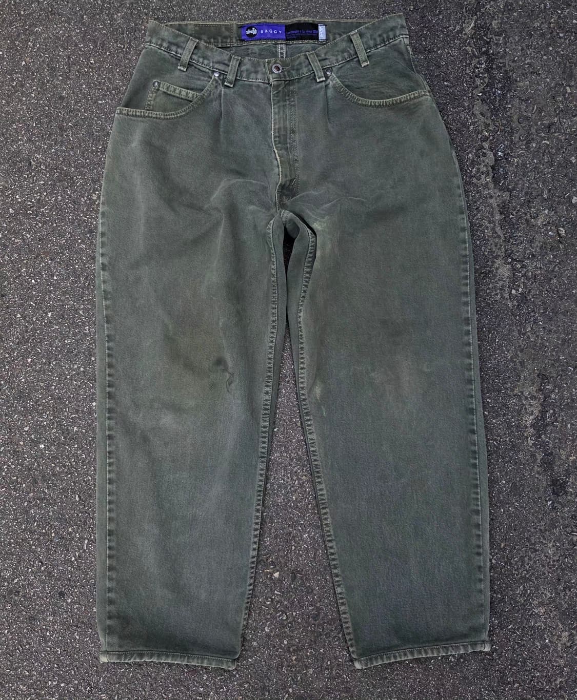Levi's 실버탭  배기진 상품이미지1