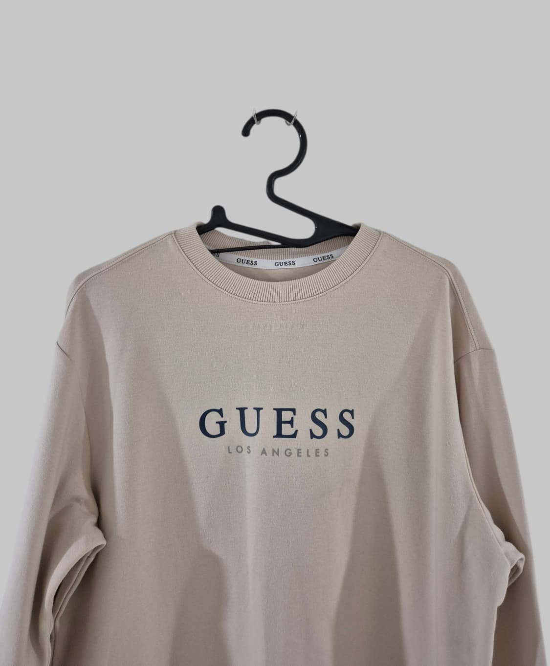 게스 스웻 맨투맨 팬츠 세트 남여공용 상품이미지2