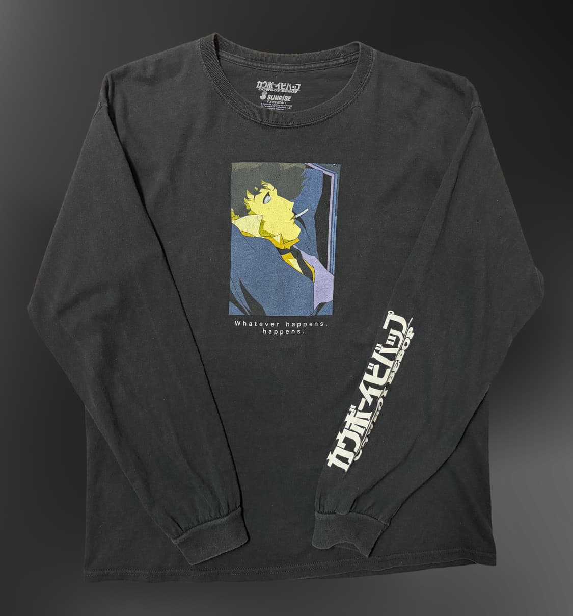 카우보이 비밥 Cowboy bepop 오피셜 애니메이션 긴팔 티셔츠 상품이미지1