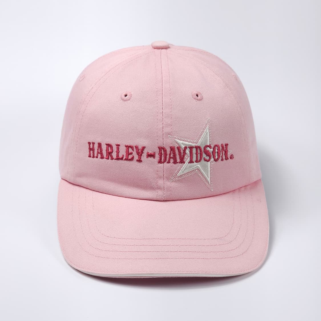할리데이비슨 핑크 아메리칸 빈티지 볼캡 모자 상품이미지2