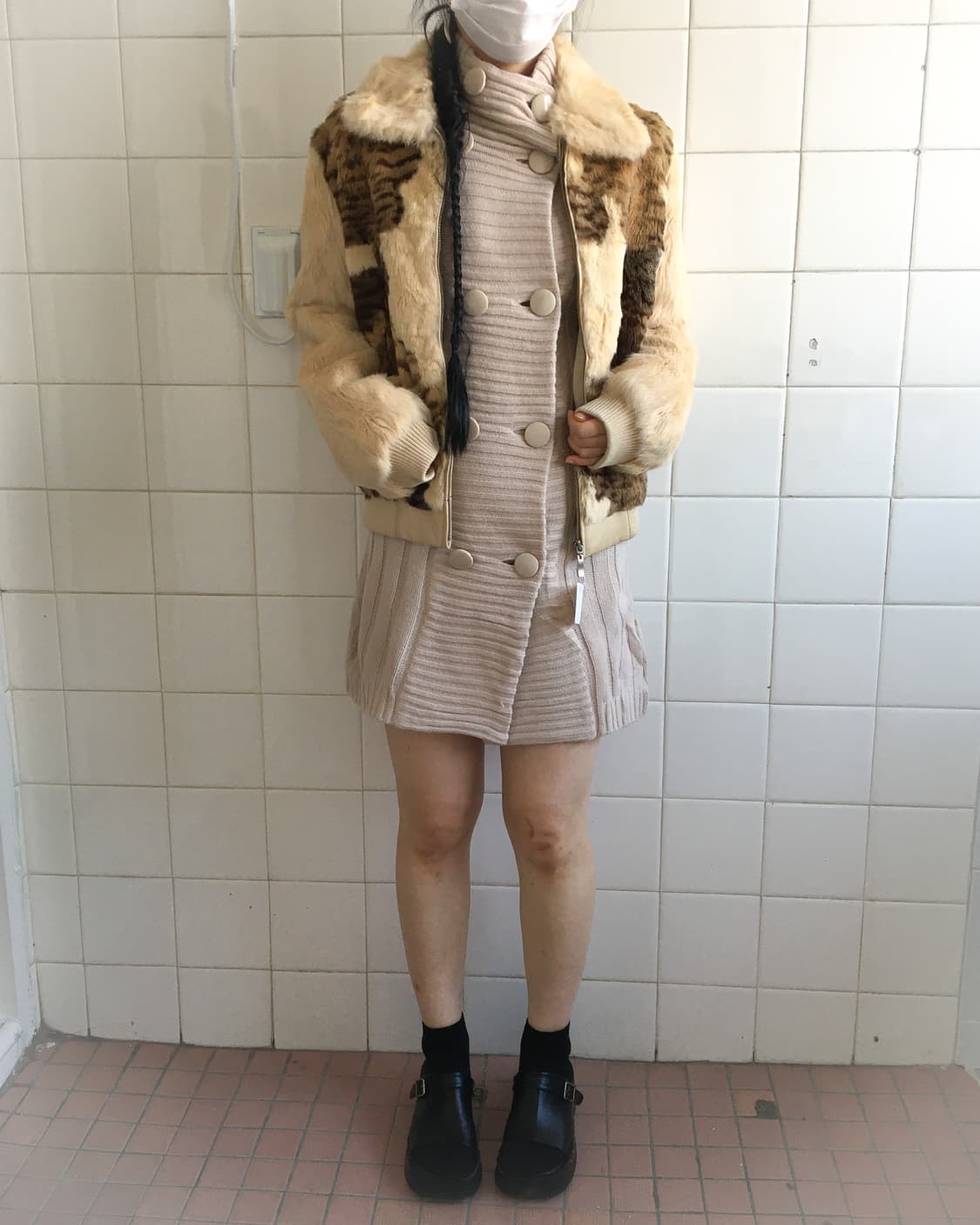 Fur mixed jacket 상품이미지5
