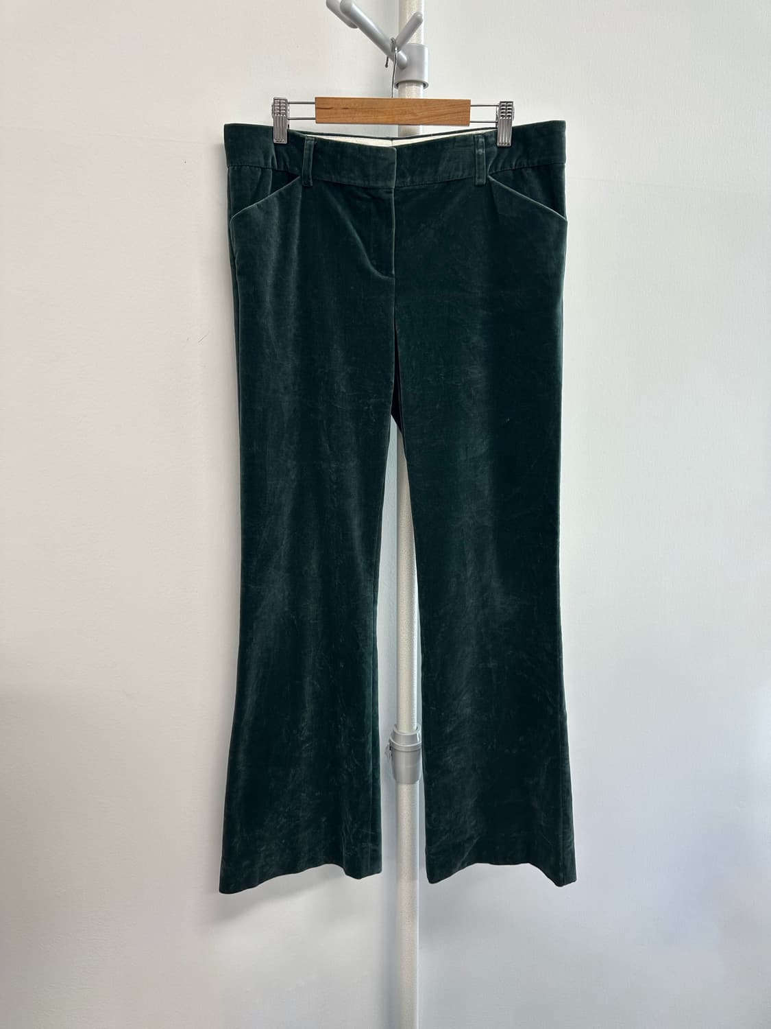 띠어리 벨벳 플레어 트라우져 팬츠 상품이미지1