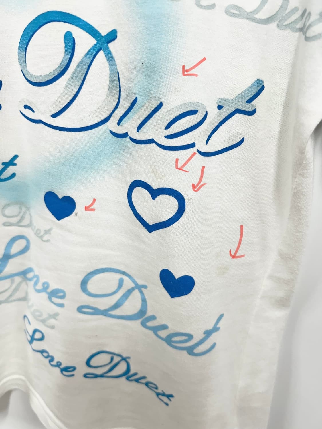 [LOVE DUET] 러브듀엣 스카이블루 반팔  상품이미지7